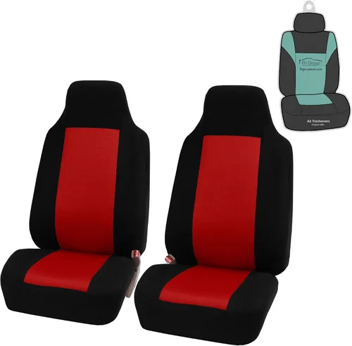 Vista 9 de Juego completo de fundas para asientos clásicas FH-FB102114. Dispensador de pañuelos para viajes en auto, apto para la mayoría de coches, camiones