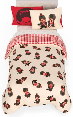 Vista 21 de Franco - Juego de edredón y sábanas supersuaves con funda para niños, 5 piezas, tamaño individual, Hello Kitty