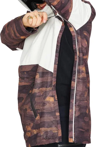 Vista 6 de Volcom Anorak - Chaqueta de invierno para mujer con espejo estándar