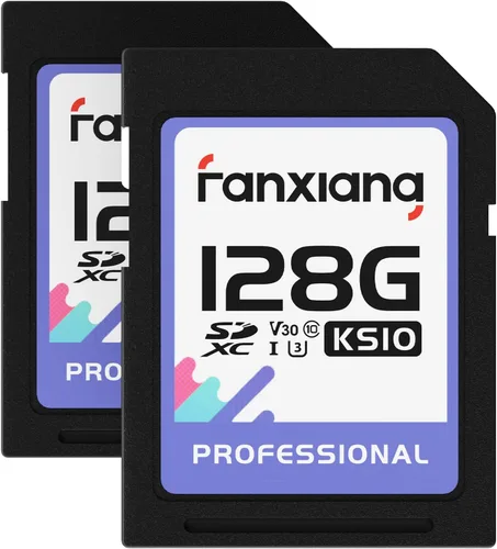 Vista 9 de fanxiang Tarjeta de memoria SDXC de 64 GB, UHS-I, C10, U3, V30, video Full HD y 4K, hasta 100/45 MB/s de lectura/escritura, para entusiastas