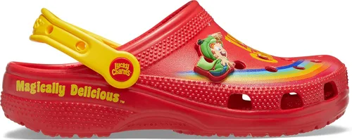 Vista 5 de Crocs Zuecos clásicos unisex para hombres y mujeres con dijes de la suerte