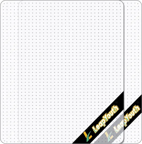 Vista 8 de Tapete para silla de oficina, 46 x 72 pulgadas, protector de suelo de plástico transparente resistente, tapete antideslizante para silla