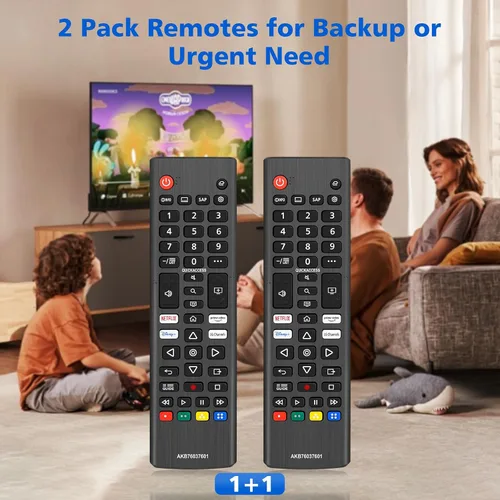 Vista 7 de 2 piezas universal para LG TV mando a distancia de reemplazo para LG mando a distancia universal para Smart TV