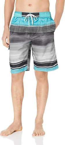 Vista 2 de Kanu Surf Men's Flex Swim Trunks (Regular & Extended Sizes)
