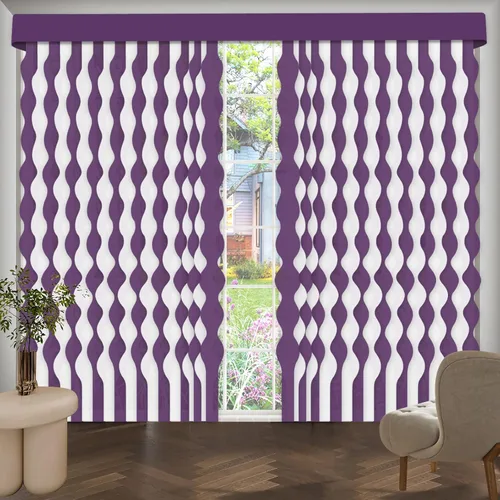 Vista 40 de Persianas verticales opacas sin cordón, persianas de tela con listones de 3.5 pulgadas, persianas verticales con protección UV, tamaño súper grande