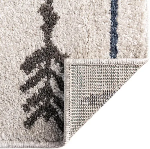 Vista 8 de Unique Loom - Tapete con diseño abstracto, informal, moderno y contemporáneo de la colección otoñal, alargado de 2 pies 6 pulgadas x 10 pies, diseño
