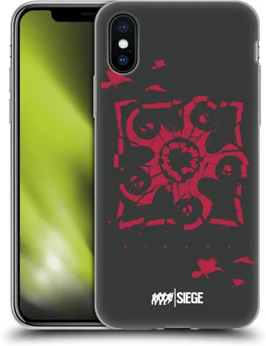 Vista 102 de Head Case Designs Funda de gel con licencia oficial de Tom Clancy's Rainbow Six Siege Bandit Icons [protección de grado militar] compatible