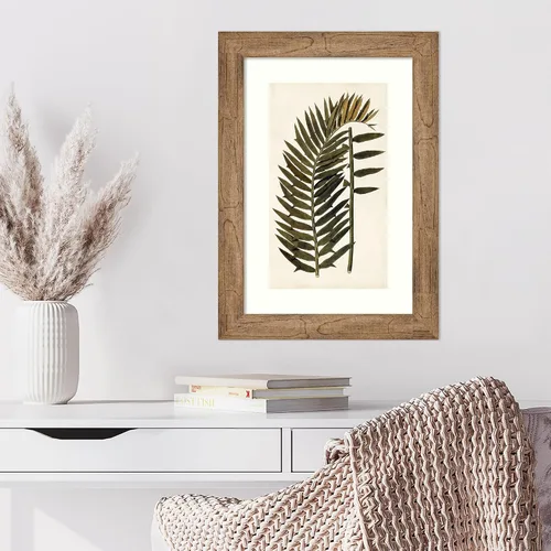 Vista 4 de Amanti Art Vision Studio - Lienzo decorativo para pared, 24 x 17 pulgadas, variedades de hojas VIII, arte de pared de naturaleza, decoración