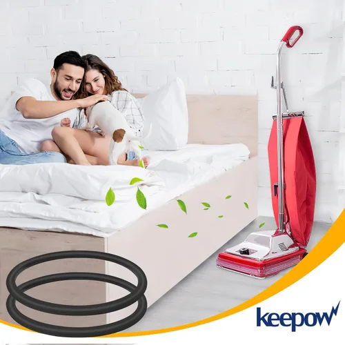 Vista 7 de KEEPOW Piezas de aspiradora compatibles con aspiradora redonda Sanitaire, paquete de 10 correas de repuesto para aspiradora vertical Eureka, correa