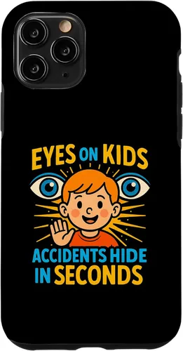 Vista 29 de Eyes on Kids Child Safety Gift for Moms, Granny, Grandad Case for iPhone 16