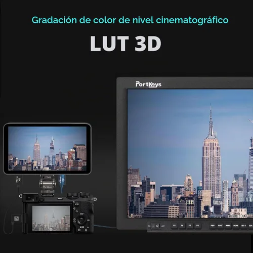 Vista 10 de Portkeys LH7P Monitor de Campo de Cámara de 7 pulgadas Control Inalámbrico