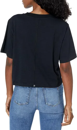 Vista 3 de The Drop Women's Sydney Short-sleeve Cropped Crew Neck T-shirt
