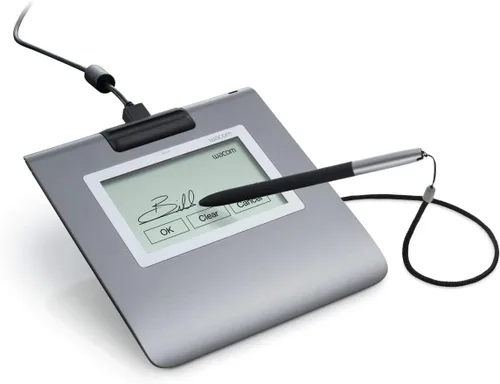 Vista 6 de Wacom 4.5 pulgadas LCD USB 2.0 almohadilla electromagnética firma, plata (STU-430) STU430