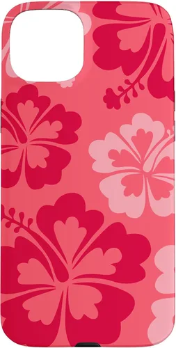 Vista 9 de Hibiscus Flower Beach Hawaiian Exotic Floral Surf Cranberry Case for iPhone 17