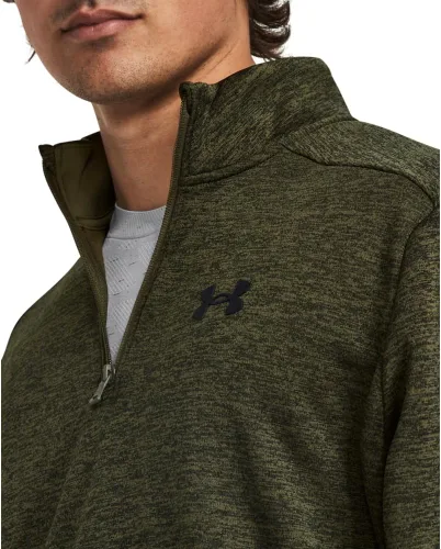 Vista 4 de Under Armour Cremallera de un cuarto de forro polar para hombre