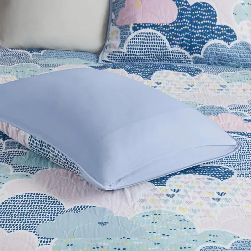 Vista 9 de Intelligent Design Juego de Edredón Reversible de Algodón para Niños - Diversión Vibrante, Estampado Juguetón, Ropa de Cama para Niños de Todas