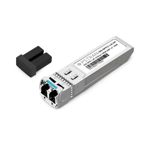 Vista 20 de 10GBASE-LR SFP+ Módulo Transceptor Óptico, 1310nm, 6.2 mi, DDM, Duplex LC SMF, 10 unidades, Gris, Sólido