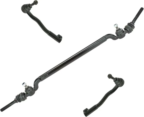 Vista 195 de TRQ Kit de dirección delantera con barra de acoplamiento de fuelle de piñón y cremallera compatible con Toyota Echo 2000-2005