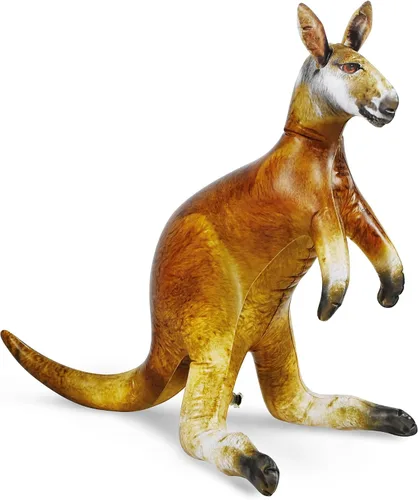 Vista 11 de Jet Creations Águila Calva Inflable con 38 Pulgadas de Envergadura, Marrón Oscuro, Figura Realista de Animal Salvaje, Ave Patriótica, Fiestas