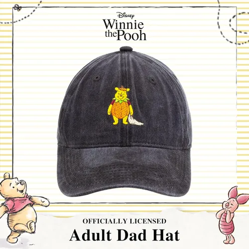 Vista 14 de Disney Winnie The Pooh Dad Hat, Adjustable Cotton Baseball Cap with Curved Brim