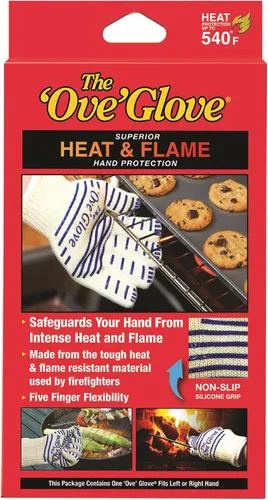 Vista 3 de The Ove Glove - Protección superior para manos contra calor y llamas, paquete de 1 guante para horno