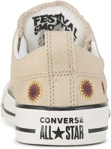 Vista 5 de Converse Chuck Taylor All Star Low Top Lace Up Style Sneaker Unisex - Madison Ox - Oat MilkLight Gold