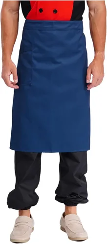 Vista 8 de iiniim Delantales de cocina para mujeres y hombres, pintura de limpieza, barbacoa, chef, con cordones, delantal de cocina profesional con bolsillo