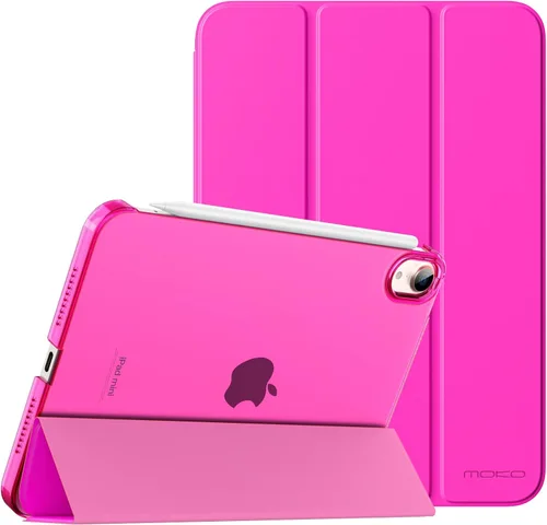 Vista 34 de MoKo Funda para iPad mini 7 (A17 Pro) Generación 2024, Funda para iPad mini 6 2021, Funda Protectora Delgada y Ligera de 8.3 Pulgadas con Carcasa