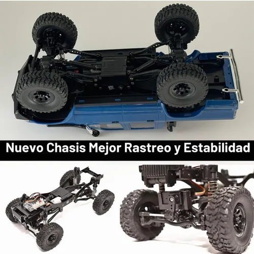 Vista 4 de WPLDEWAN RC Rock Crawler WPL C64-1 RC Truck 4x4 Off Road Pickup