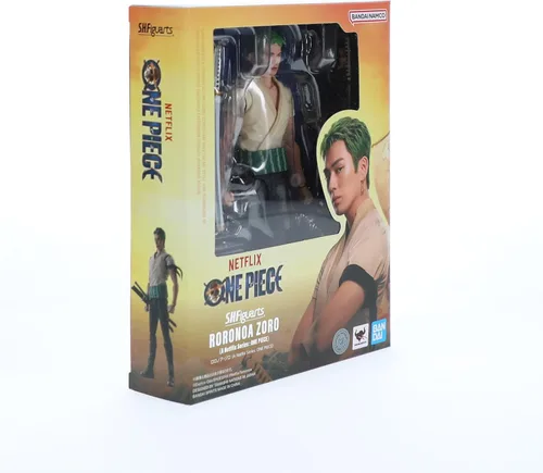 Vista 3 de TAMASHII NATIONS - Una serie de Netflix: One Piece - Figura de acción Roronoa Zoro S.H.Figuarts