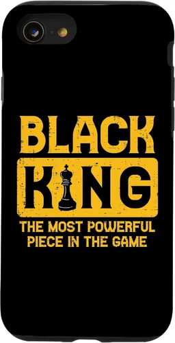 Vista 18 de Black King Chess Black Pride History BHM African Men Gift Case for iPhone 17