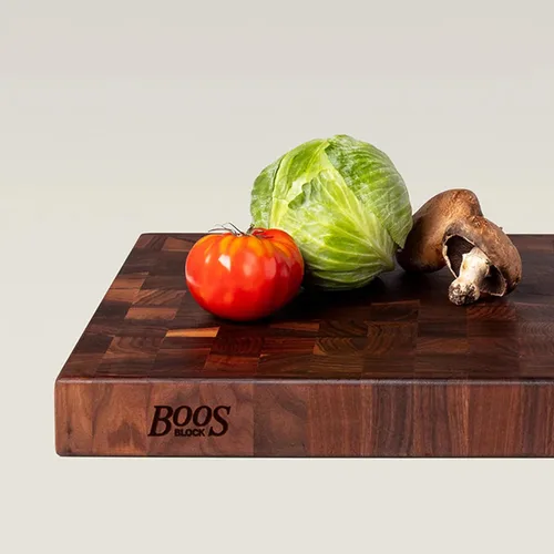Vista 8 de John Boos Walnut Blo WAL-CCB1812-175 Classic Collection Taco de madera con extremo de grano, 18 "x 12" x 1,75
