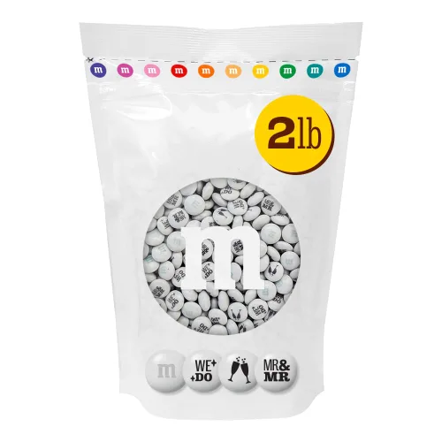 Vista 9 de M&M'S - Caramelo de chocolate con leche para boda y compromiso, botella