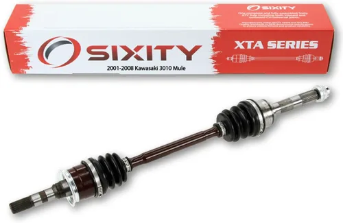 Vista 2 de Sixity XTA Eje delantero derecho puede usarse con Kawasaki Mule 3010 2001-2008 - KAF620 KAF950 DIESEL 4X4 KAF950 DIESEL 4X4. Complete axle