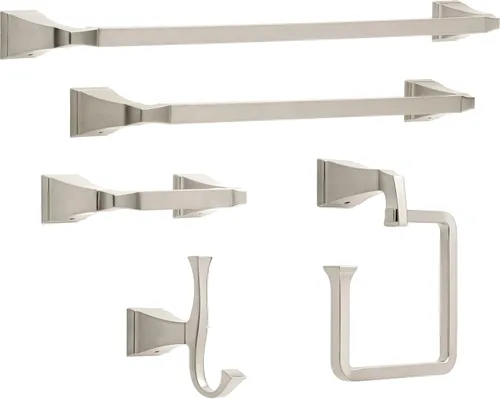 Vista 2 de DELTA FAUCET 75118-SS Dryden - Toallero de acero inoxidable brillante (18.0 in)