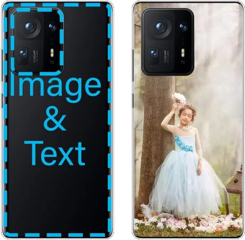 Vista 233 de Funda personalizada compatible con Oppo A1 Pro, fundas de teléfono personalizadas con imagen de foto, imagen de texto, cubierta transparente