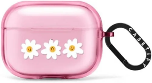 Vista 48 de CASETiFY Impact Airpods Pro (1ª/2ª) - Funda con anillo, color negro