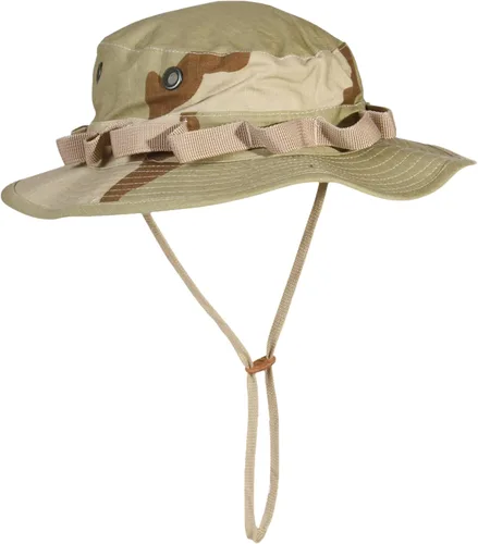 Vista 6 de Mil-Tec Sombrero unisex Trilaminate Boonie – Impermeable Transpirable Táctico Sombrero de ala ancha ventilado al aire libre con correa ajustable 3