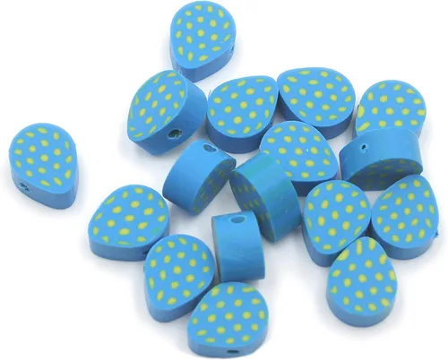 Vista 55 de 100 piezas de cuentas de arcilla polimérica Heishi espaciadoras mixtas, suministros para hacer pulseras, pendientes, collares de bricolaje, Bandera