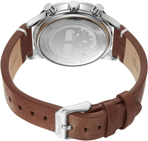 Vista 4 de Timberland Reloj multifunción para hombre, Marrón, Vestido Deportivo