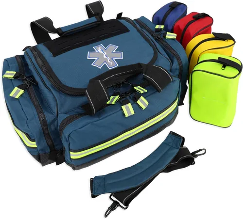 Vista 11 de Lightning X Bolsa modular grande para EMT de primeros auxilios de trauma para médicos de emergencia intermediarios