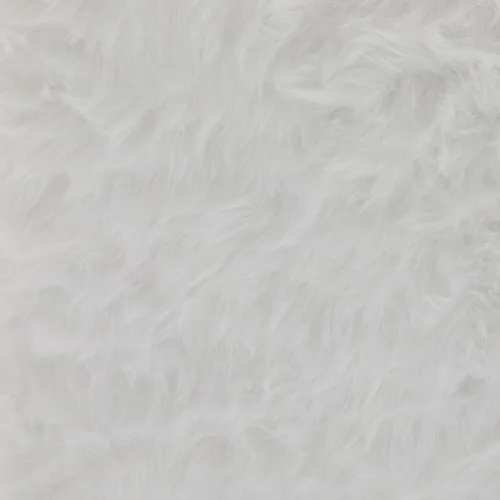 Vista 6 de DUHOME Otomana de piel sintética, taburete de maquillaje redondo con patas de metal dorado para dormitorio, sala de estar, color blanco Soft faux