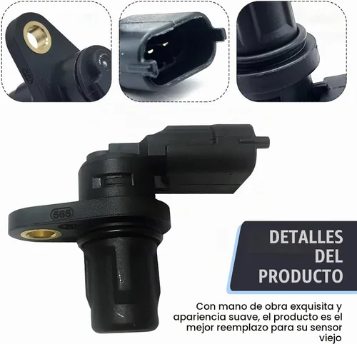 Vista 5 de Sensor de posición del árbol de levas del motor de automóvil, enchufe automático resistente a altas temperaturas enchufar y usar, ajuste perfecto