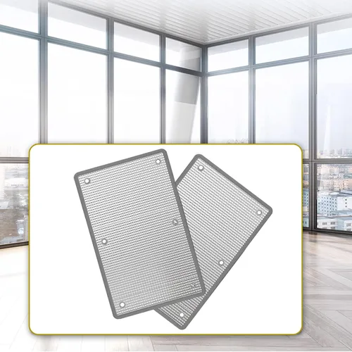 Vista 5 de Película opaca de privacidad para ventana, cubierta de ventana con bloqueo solar, calcomanía reutilizable para ventana, kit de aislamiento