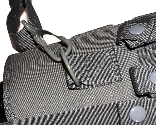Vista 3 de TRINITY - Funda táctica para escopeta compatible con Mossberg 590 Shockwave – Funda suave Molle ajustable de 20 a 25 pulgadas con eslinga y bucles
