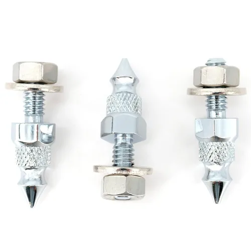 Vista 5 de Americruise - Kit de tornillos de púas de montaje cromado para motocicleta Harley Touring Electra Street Glide FLHT FLHX 1996-2013 (1996-2013)