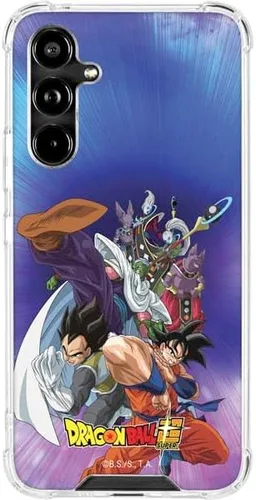 Vista 14 de Skinit Funda transparente compatible con Galaxy A54 5G, diseño oficial de Dragon Ball Super Goku Negro - DBZSPR04