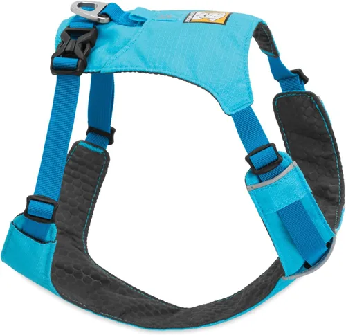 Vista 14 de Ruffwear, Hi & Light Arnés de pecho para perro, rosa alpenglow, talla XXXS rosado (Alpenglow Pink)