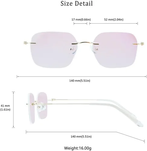 Vista 35 de LifeArt Blue Light Blocking Reading Glasses, Reduce Eyestrain, Stylish for Men and Women