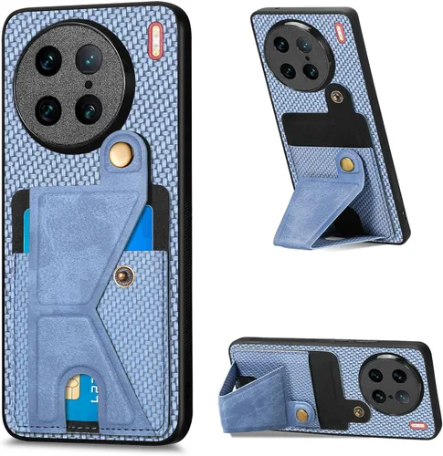 Vista 146 de Funda para Oppo K10x / OnePlus Nord CE 2 Lite 5G Funda para Realme 9 5G / 9 Pro / Q5 / V25 Funda de piel sintética con ranuras para tarjetas